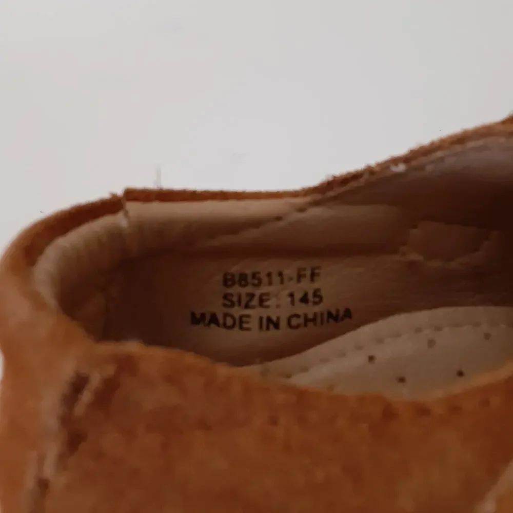 TheeBron Baby Mary Janes Slip On Shoes Suede Leather Walking Toddler 6 Cottage